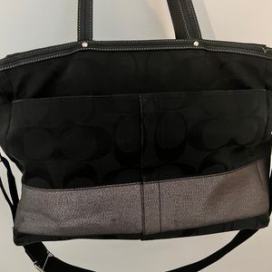 Coach Canvas Baby Bag